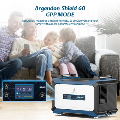 Argendon Shield 60 Commercial Dehumidifier GPP Mode