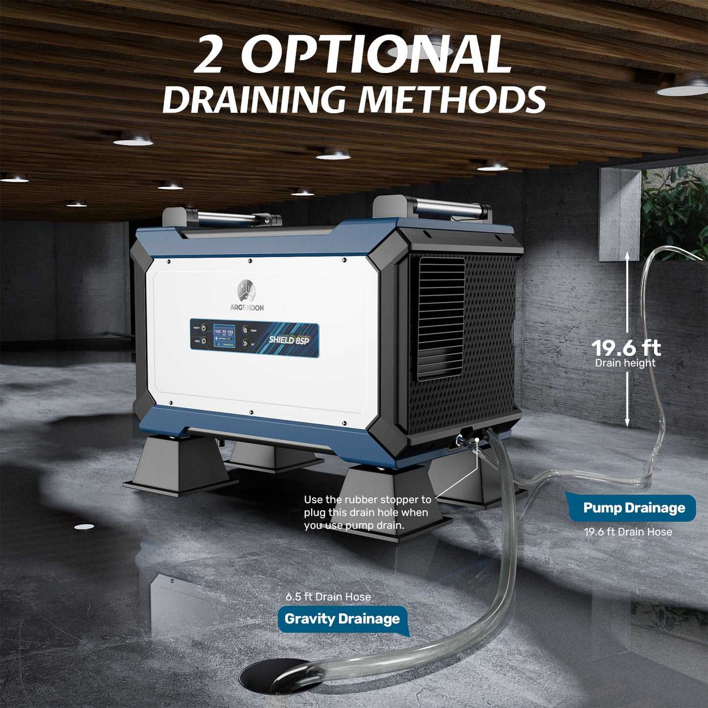 Argendon-Shield 85P 2 Optional Draining Methods